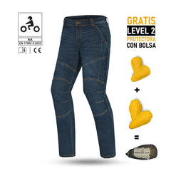 BELA CRACK PANTALONI UOMO JEANS BLU 
