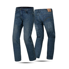BELA DRIFTER 32L JEANS DI MOTO UOMO TINTA BLU GRIGIO 