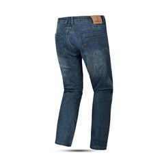 BELA DRIFTER 32L JEANS DI MOTO UOMO TINTA BLU GRIGIO 