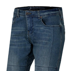 BELA DRIFTER 32L JEANS DI MOTO UOMO TINTA BLU GRIGIO 