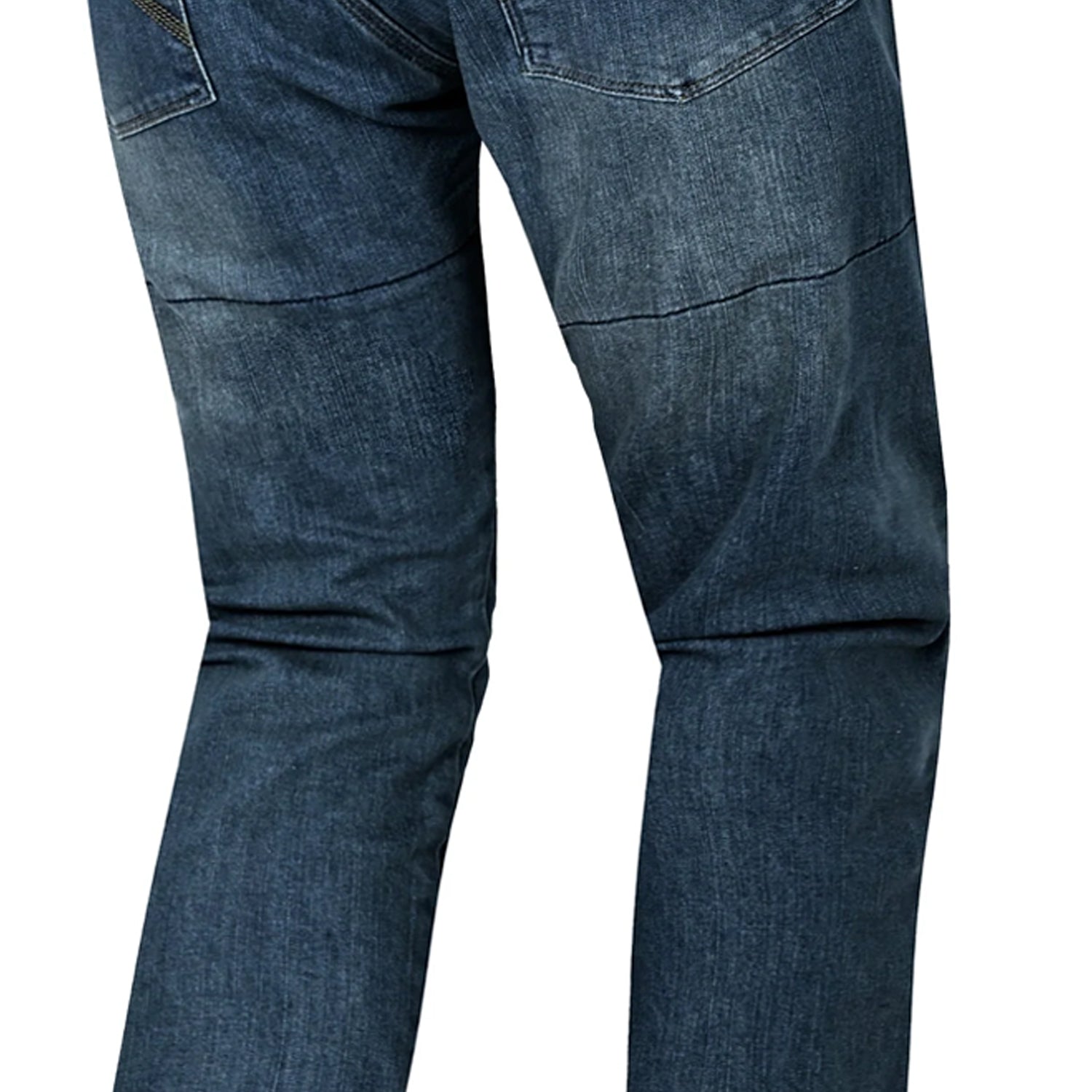 BELA DRIFTER 32L JEANS DI MOTO UOMO TINTA BLU GRIGIO 