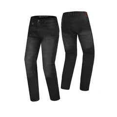 BELA DRIFTER PANTALONE UOMO JEANS 30L NERO SPRAY 