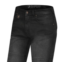 BELA DRIFTER PANTALONE UOMO JEANS 30L NERO SPRAY 