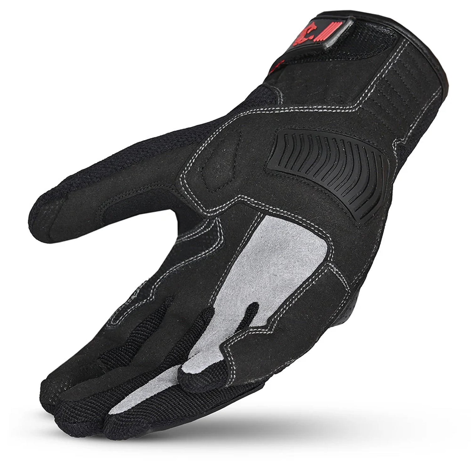 BELA DRIFT MAN GUANTI MOTO TESSUTO NERO ROSSO 