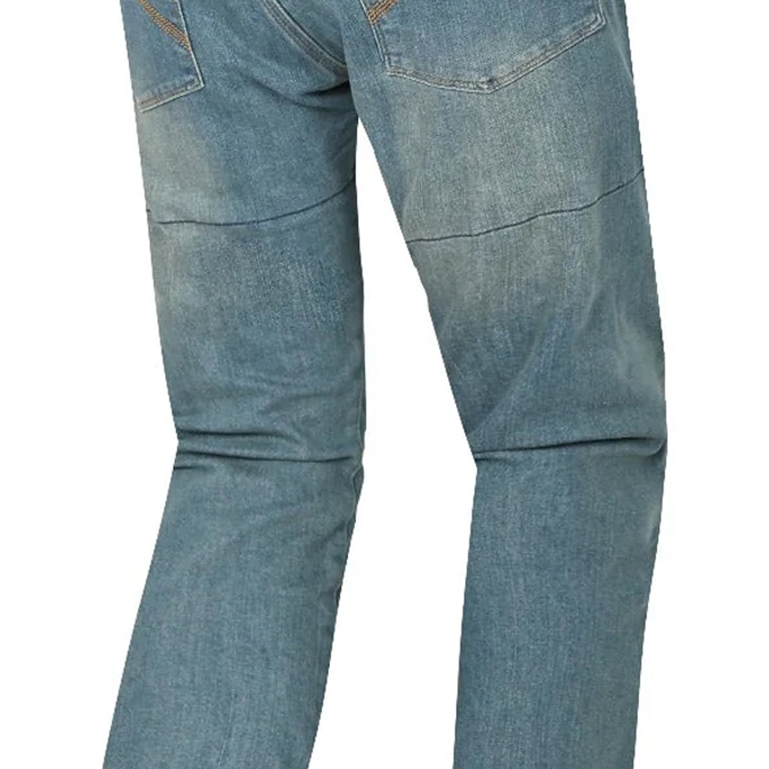 BELA DRIFTER PANTALONI UOMO JEANS VINTAGE CHIARO 32L BLU 