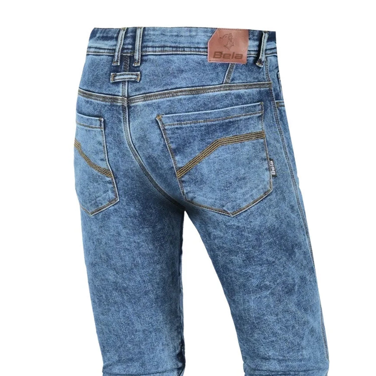 BELA DRIFTER PANTALONI UOMO JEANS CASUALE 34L BLU 