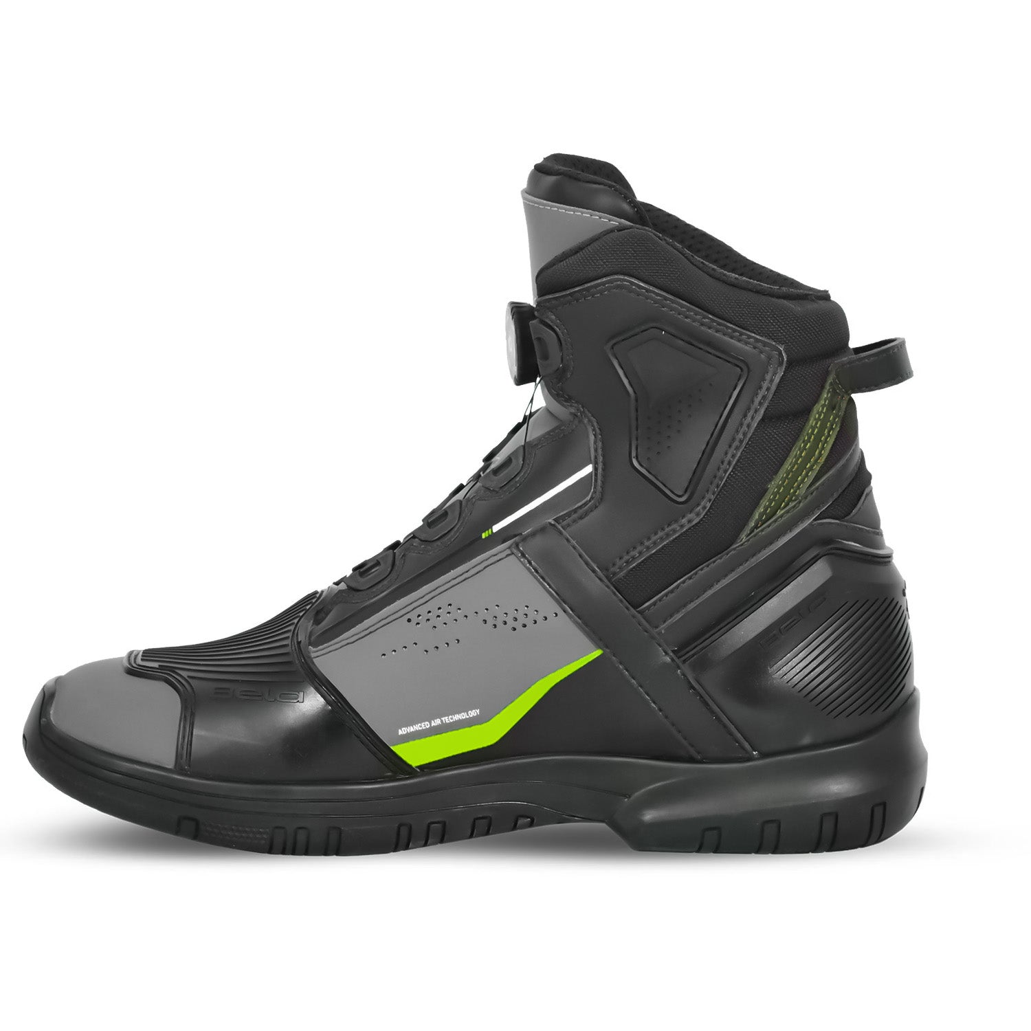 BELA EXTREME FORCE URBAN STIVALI NERO GRIGIO GIALLO 