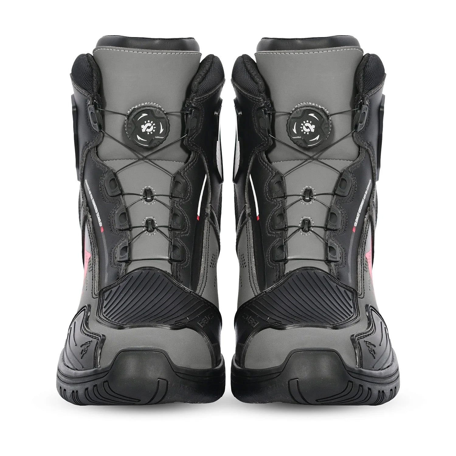 BELA EXTREME FORCE URBAN STIVALI NERO GRIGIO ROSSO 