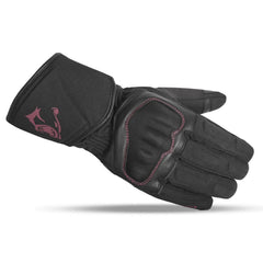 BELA GUANTI UOMO FROST SHIELD BORDEAUX BURGUNDY NERO 