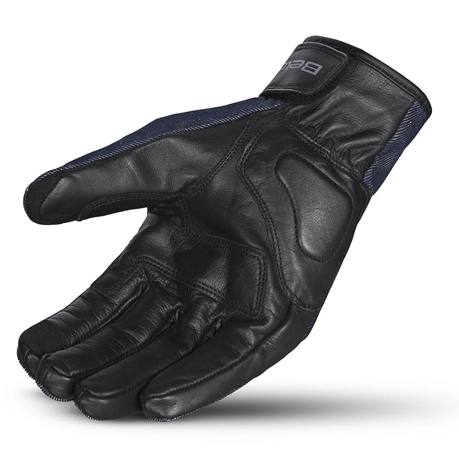 BELA GUANTI UOMO MOTO ALBERTO NERO/BLU 