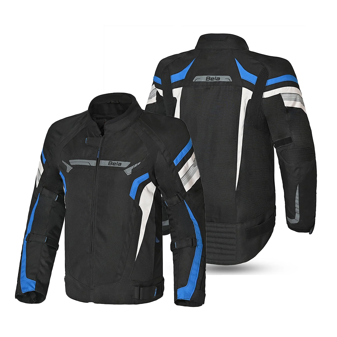 BELA HIGHLAND GIACCA UOMO MOTO NERO BLU 