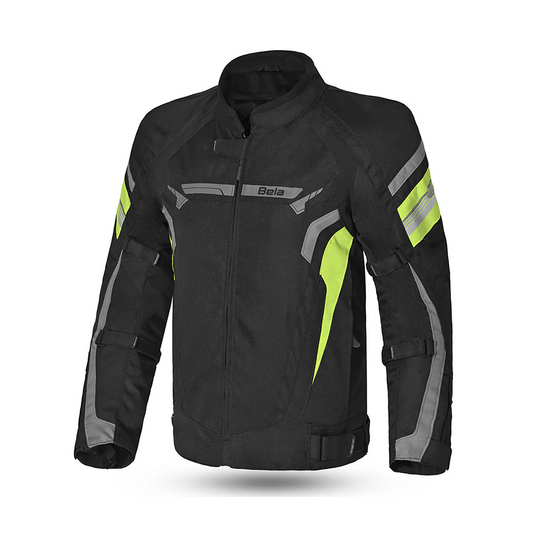 BELA HIGHLAND GIACCA UOMO MOTO E NERO GRIGIO GIALLO – Yamoto.it