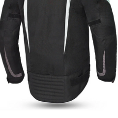 BELA HIGHLAND GIACCA UOMO MOTO NERO ROSSO 