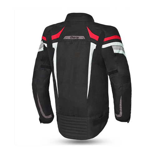 BELA HIGHLAND GIACCA UOMO MOTO NERO ROSSO – Yamoto.it
