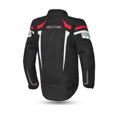 BELA HIGHLAND GIACCA UOMO MOTO NERO ROSSO 