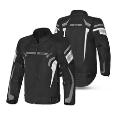 BELA HIGHLAND GIACCA UOMO MOTO NERA ICE GRIGIA 