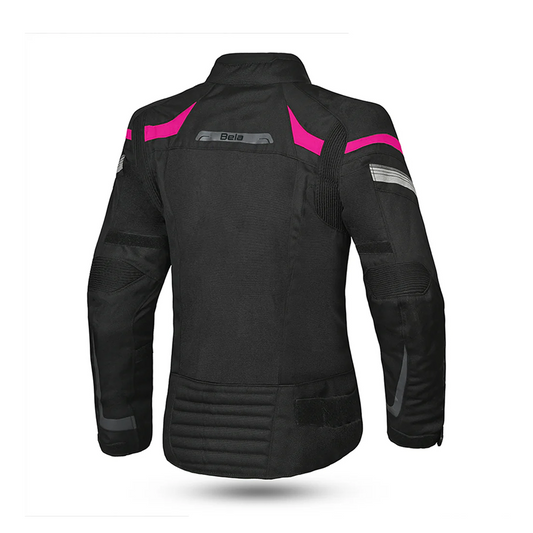 BELA HIGHLAND GIACCA DONNA MOTO NERO ROSA – Yamoto.it