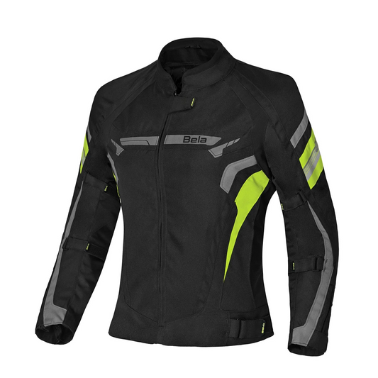 BELA HIGHLAND GIACCA DONNA MOTO E NERO GRIGIO GIALLO – Yamoto.it