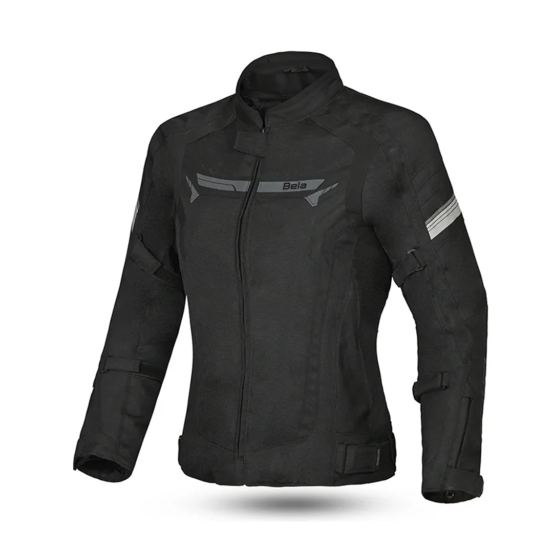 BELA HIGHLAND GIACCA DONNA MOTO NERO GRIGIO 
