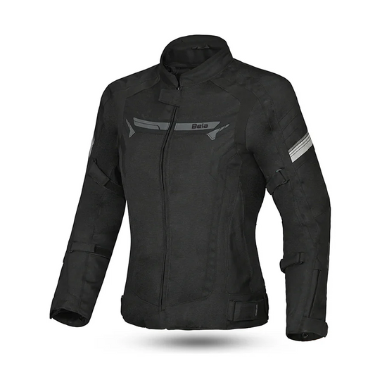 BELA HIGHLAND GIACCA DONNA MOTO NERO GRIGIO – Yamoto.it
