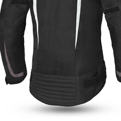 BELA HIGHLAND GIACCA DONNA MOTO NERO ROSSO 