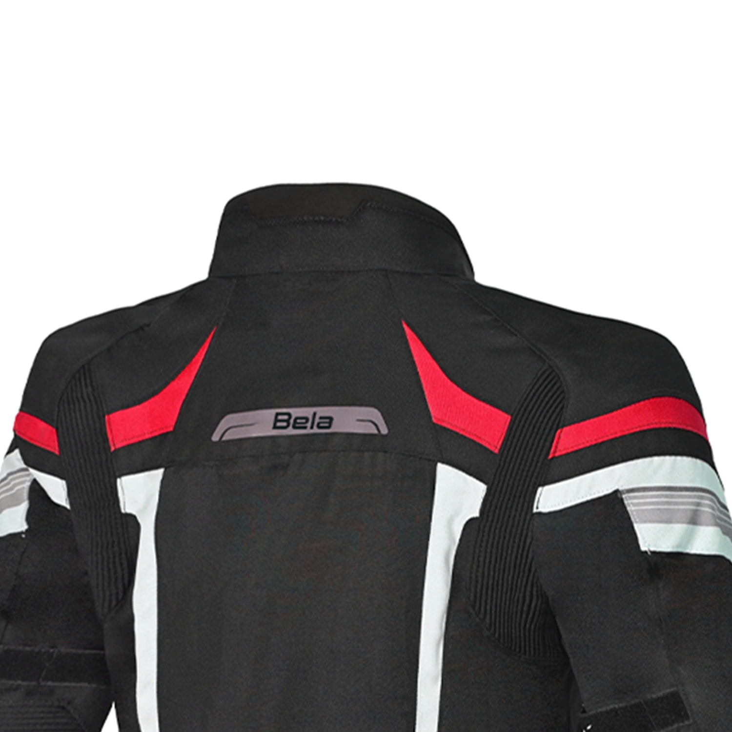 BELA HIGHLAND GIACCA DONNA MOTO NERO ROSSO 