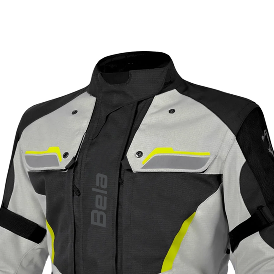 BELA HURRICANE GIACCA DONNA NERO GIALLO 