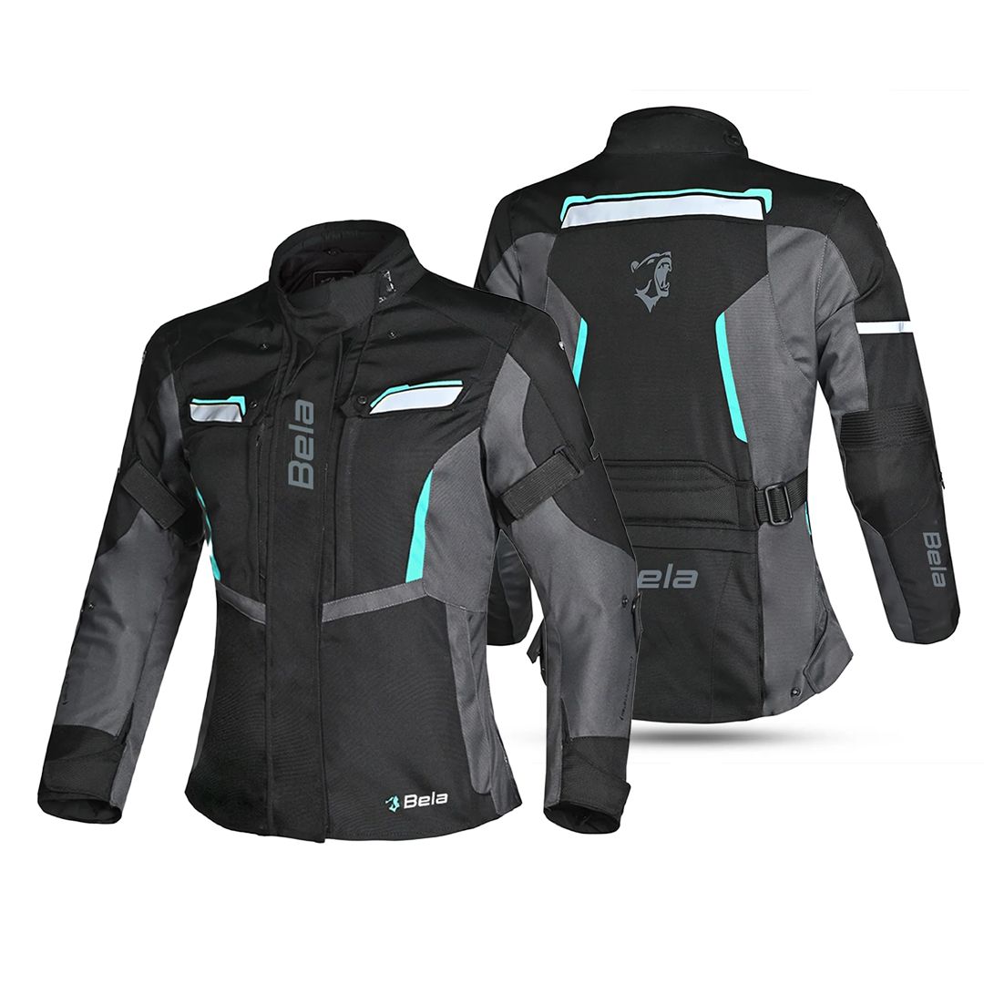 BELA HURRICANE GIACCA DONNA TURCHESE NERO 