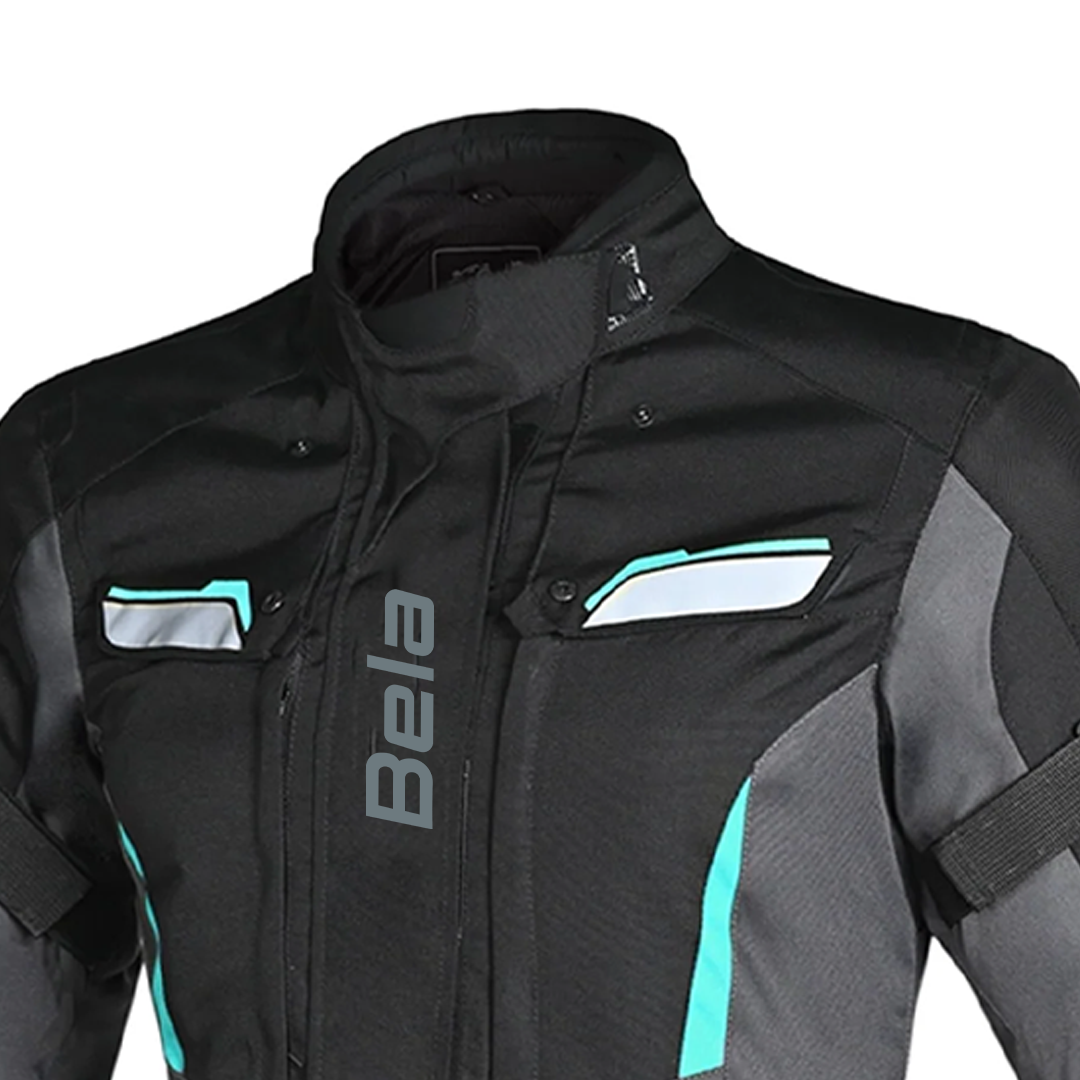 BELA HURRICANE GIACCA DONNA TURCHESE NERO 