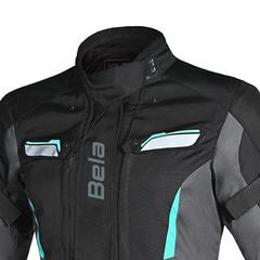 BELA HURRICANE GIACCA DONNA TURCHESE NERO 