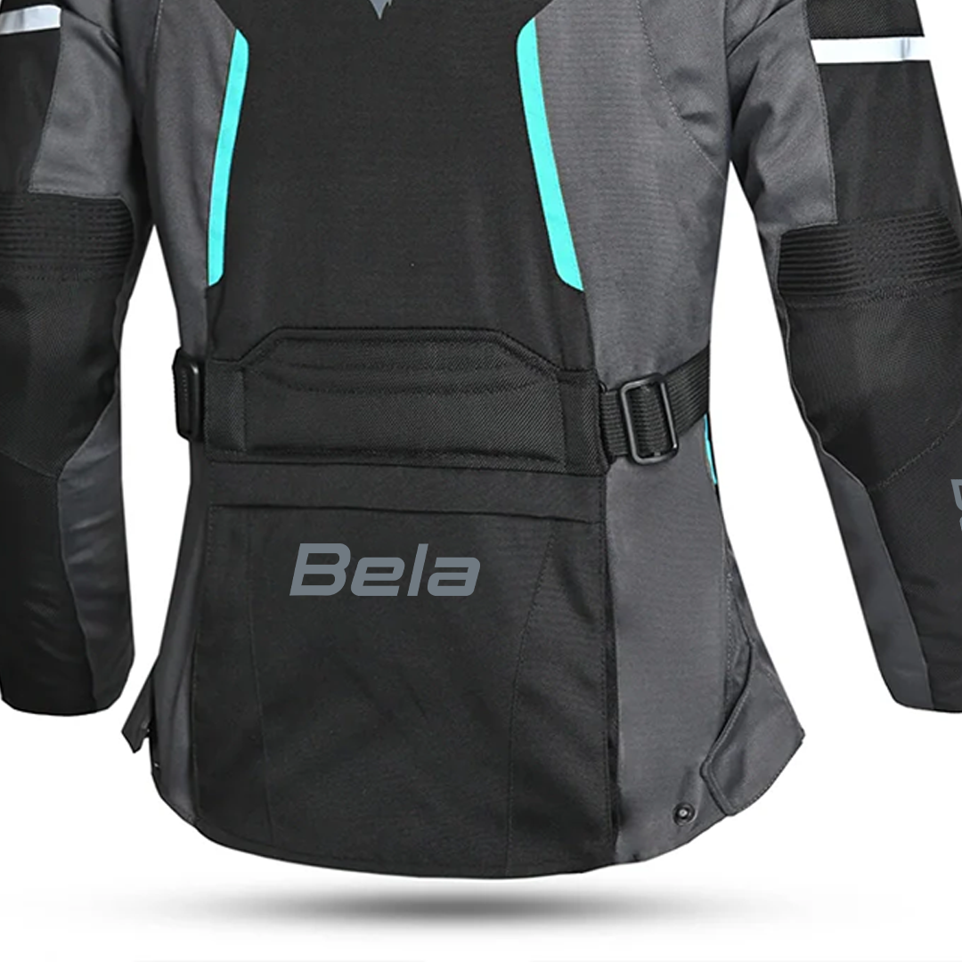 BELA HURRICANE GIACCA DONNA TURCHESE NERO 