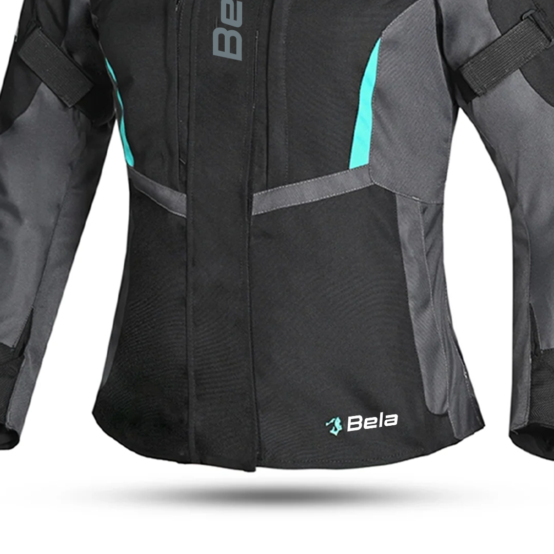 BELA HURRICANE GIACCA DONNA TURCHESE NERO 