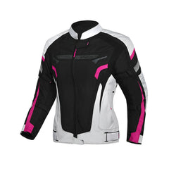 BELA HIGHLAND GIACCA DI MOTO DONNA GHIACCIO ROSA 