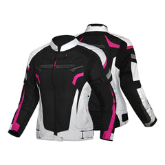 BELA HIGHLAND GIACCA DI MOTO DONNA GHIACCIO ROSA 
