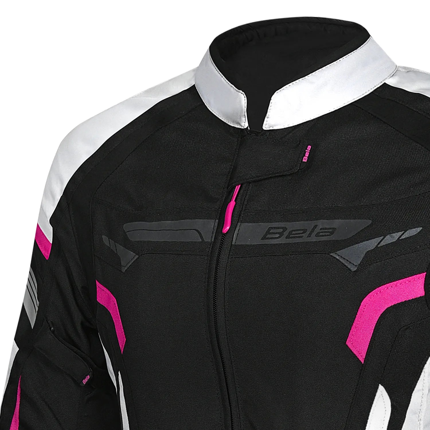 BELA HIGHLAND GIACCA DI MOTO DONNA GHIACCIO ROSA 