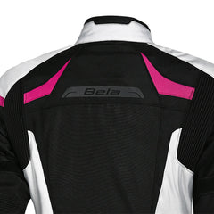 BELA HIGHLAND GIACCA DI MOTO DONNA GHIACCIO ROSA 