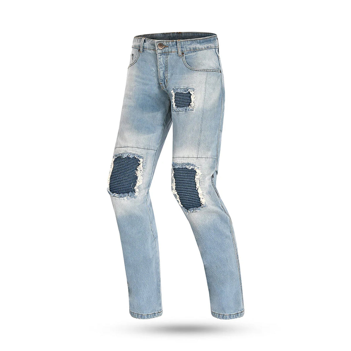BELA JOHN PANTALONI UOMO JEANS CHIARO BLU 