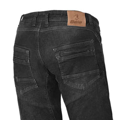 BELA KEVIN JEANS DI MOTO UOMO 34L NERO 