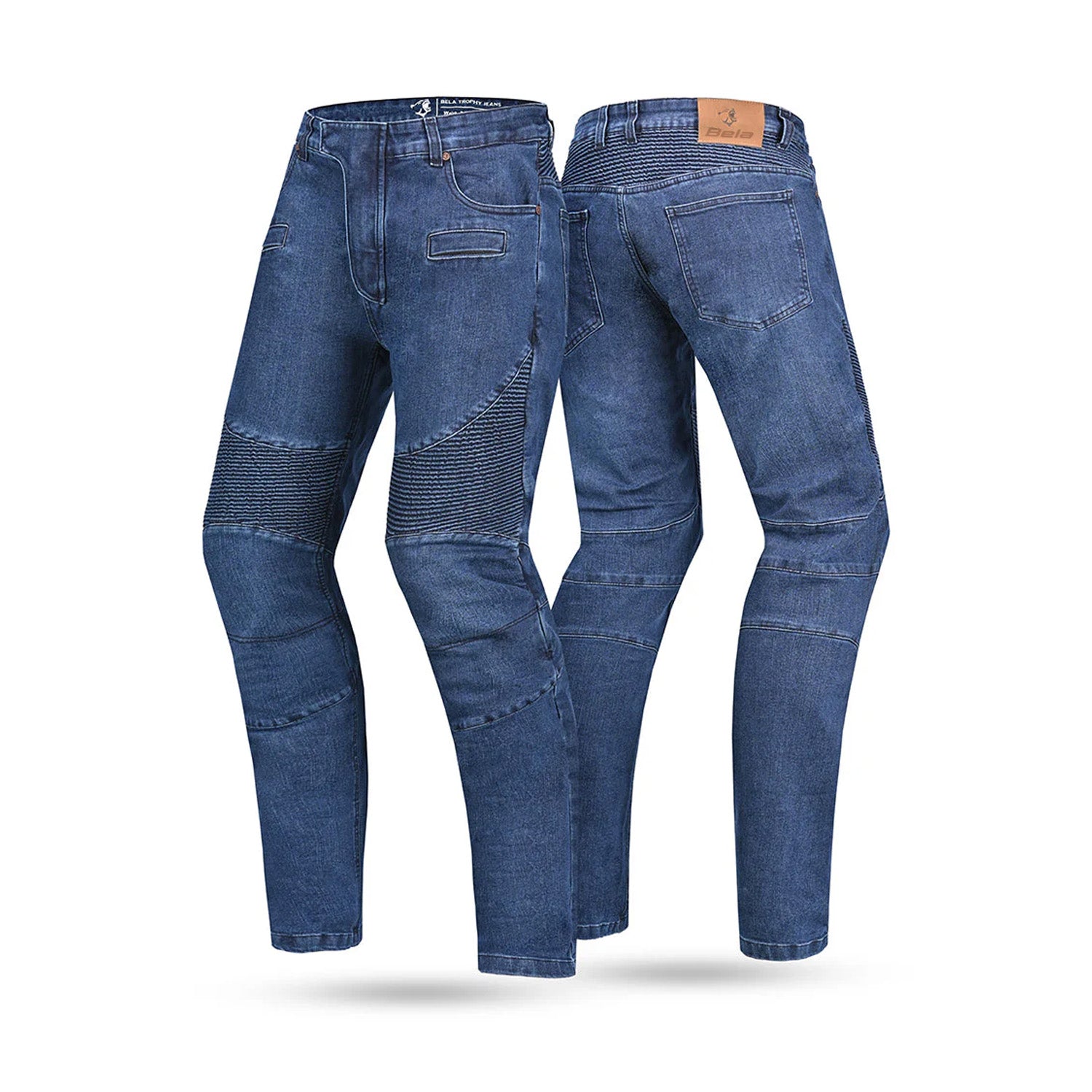 BELA TROPHY KEVLAR JEANS DI MOTO UOMO  34L BLU 