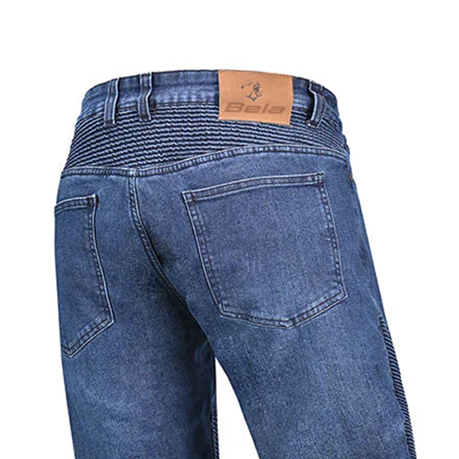 BELA TROPHY KEVLAR JEANS DI MOTO UOMO  34L BLU 