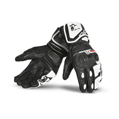 BELA LEMOX GUANTI CORSA NERO BIANCO 