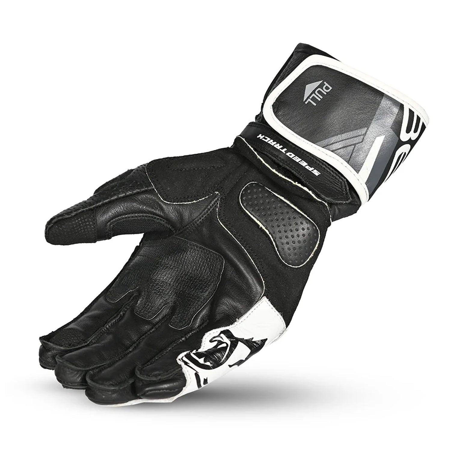 BELA LEMOX GUANTI CORSA NERO BIANCO 