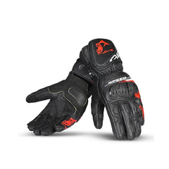 BELA LEMOX GUANTI CORSA NERO ROSSO 