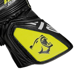 BELA LEMOX GUANTI DI MOTO CORSA UOMO NERO BIANCO GIALLO 