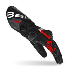BELA LEMOX GUANTI DI MOTO CORSA UOMO NERO ROSSO 