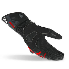 BELA LEMOX GUANTI DI MOTO CORSA UOMO NERO ROSSO 