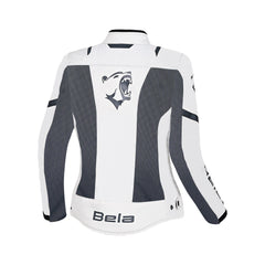 BELA MESH PRO GIACCA DONNA MOTO IN TESSUTO TRAFORATO ESTIVA GHIACCIO GRIGIO 