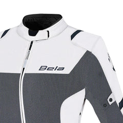 BELA MESH PRO GIACCA DONNA MOTO IN TESSUTO TRAFORATO ESTIVA GHIACCIO GRIGIO 