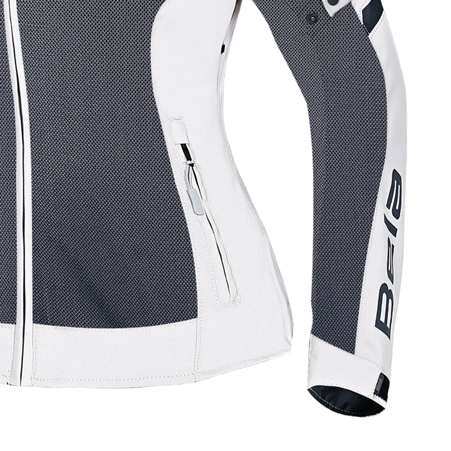 BELA MESH PRO GIACCA DONNA MOTO IN TESSUTO TRAFORATO ESTIVA GHIACCIO GRIGIO 