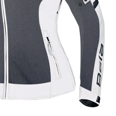 BELA MESH PRO GIACCA DONNA MOTO IN TESSUTO TRAFORATO ESTIVA GHIACCIO GRIGIO 